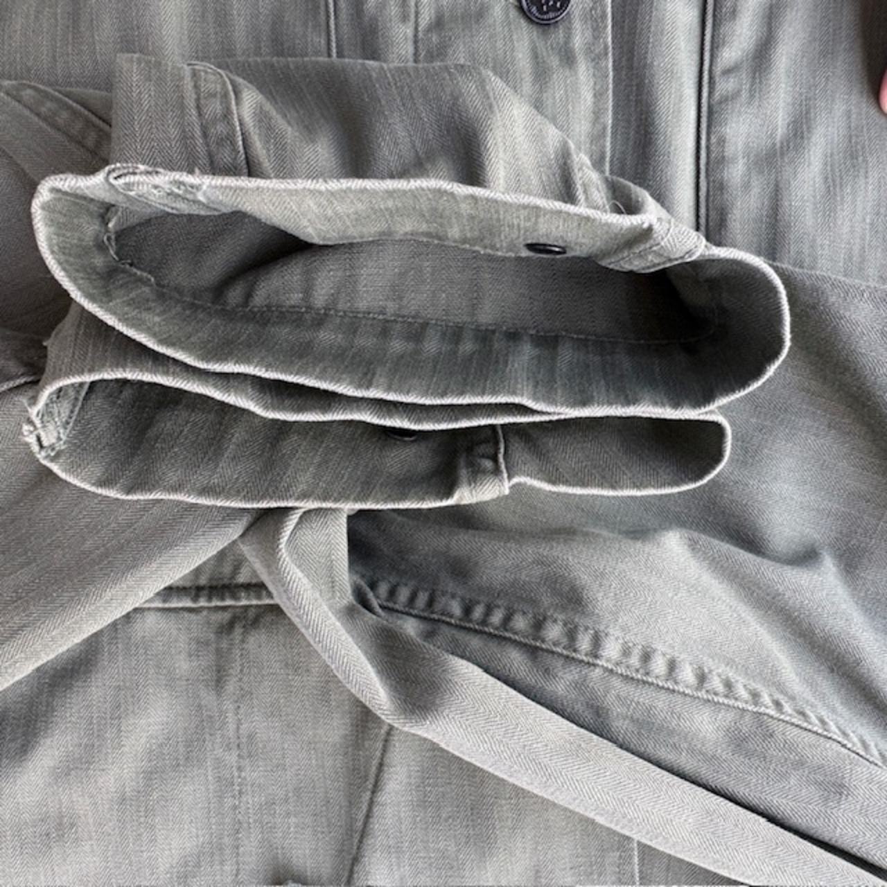 US Army M-43 HBT ジャケット 34R 40s 画像8