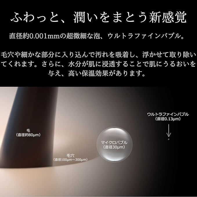 【美品】ミラブル 潤(うる) ファインバブル ミラブル潤（うる） ─ 株式会社サイエンス