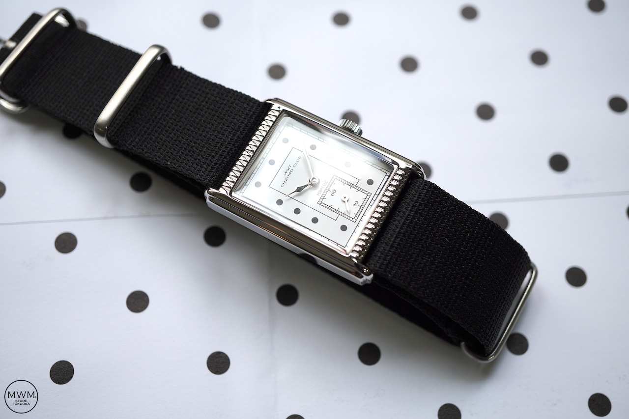 WCNC Ponto – "Polka Dot" Black Nylon strap