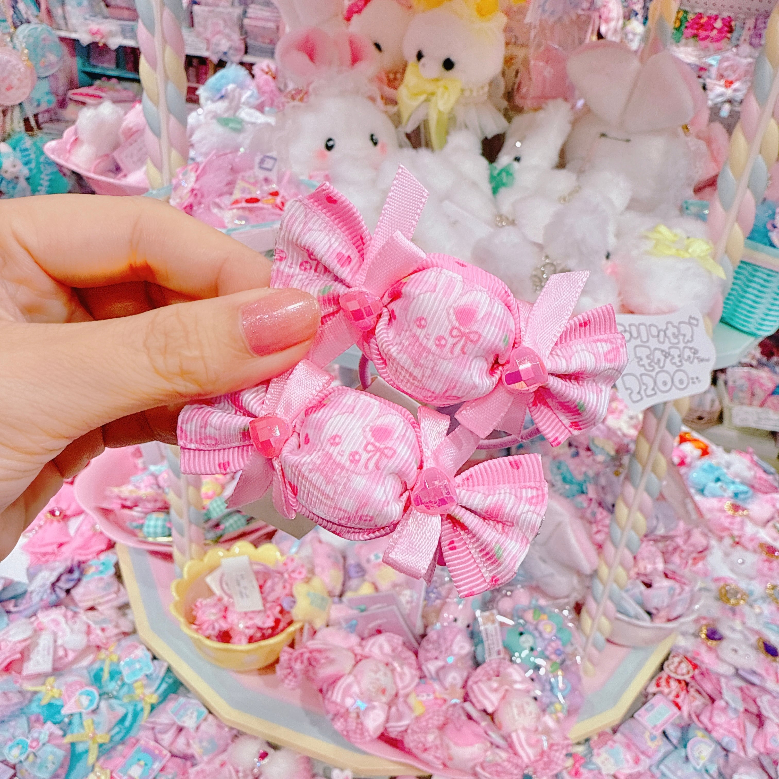 【S5】2-16キャンディツインヘアゴム