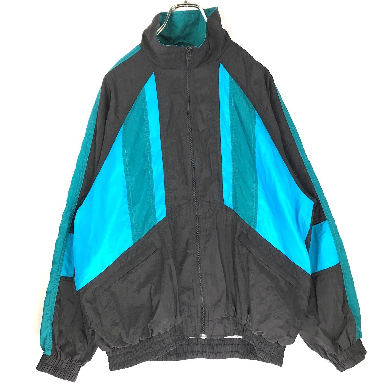 euro pattern nylon jacket /05