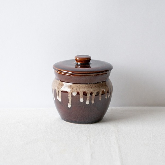 蓋付き壺【大】