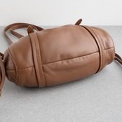 ミュウミュウ ジョワ ミニ ショルダーバッグ ブラウン レザー