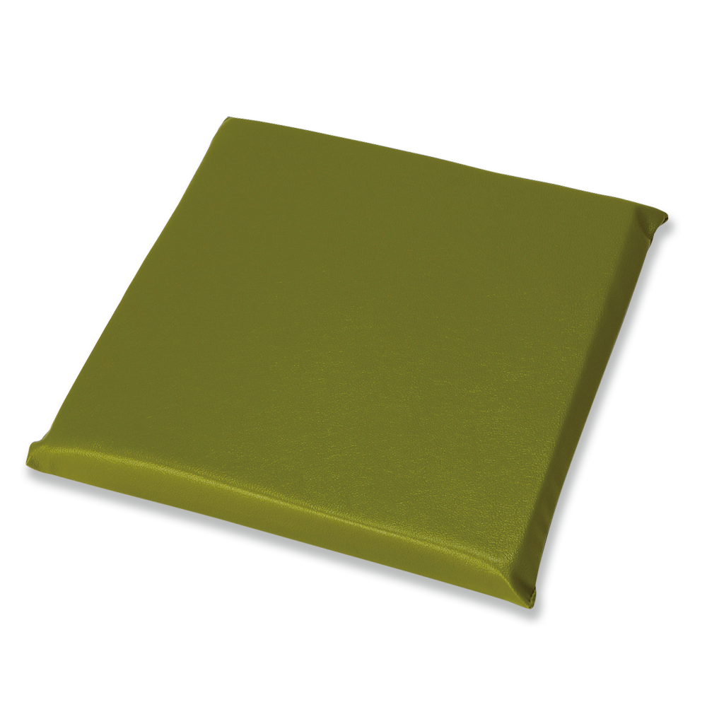 レザー 座布団 GU(うぐいす)50×50