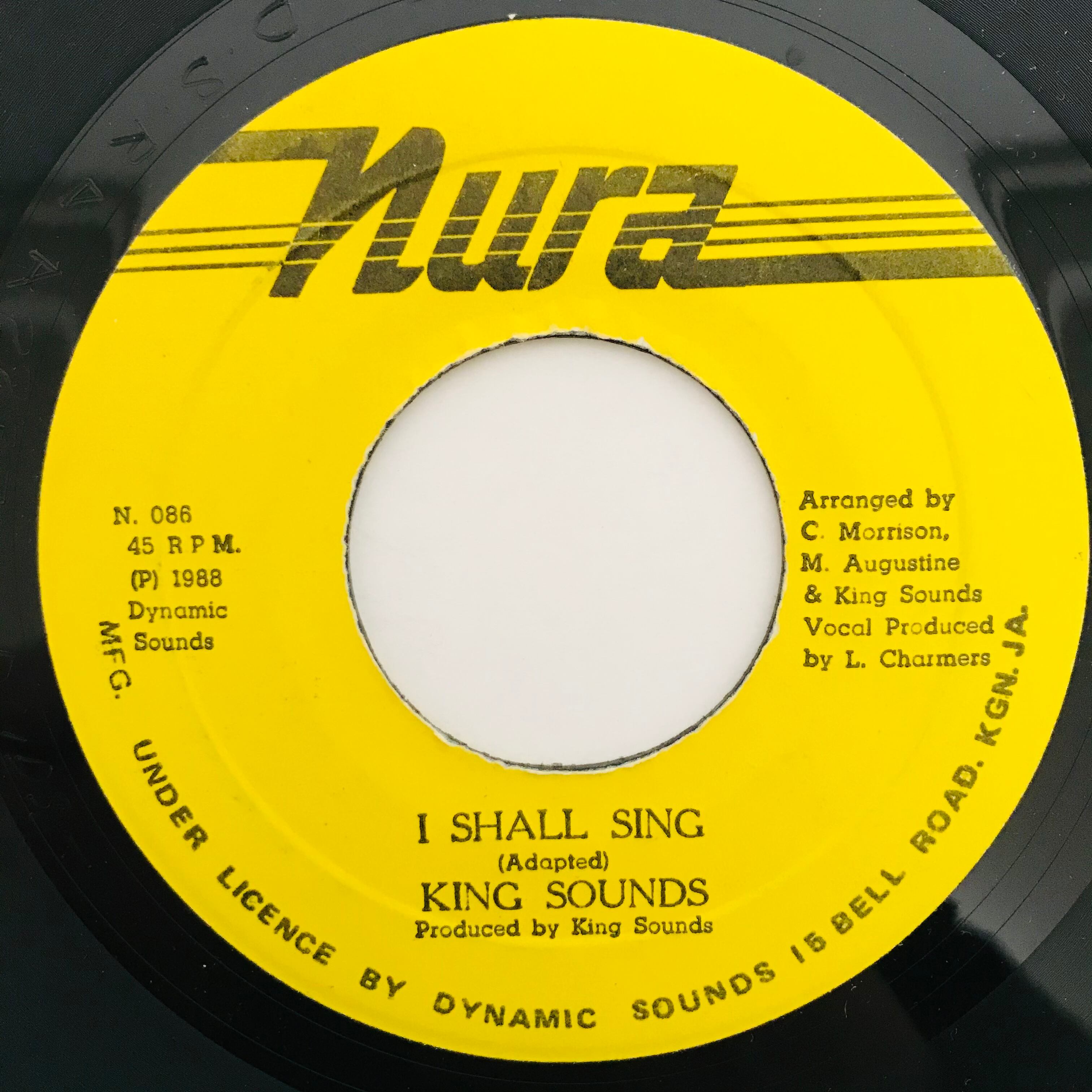 King Sounds - I Shall Sing【7-11014】
