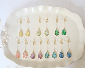 選べるカラー/ 彩雫 -long- / ｲﾔﾘﾝｸﾞ.ﾋﾟｱｽ