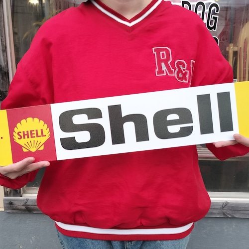 デッドストック　ビッグサイズ　ブリキ看板◆shell/シェル◆アメリカン　ガレージ ダイナー　