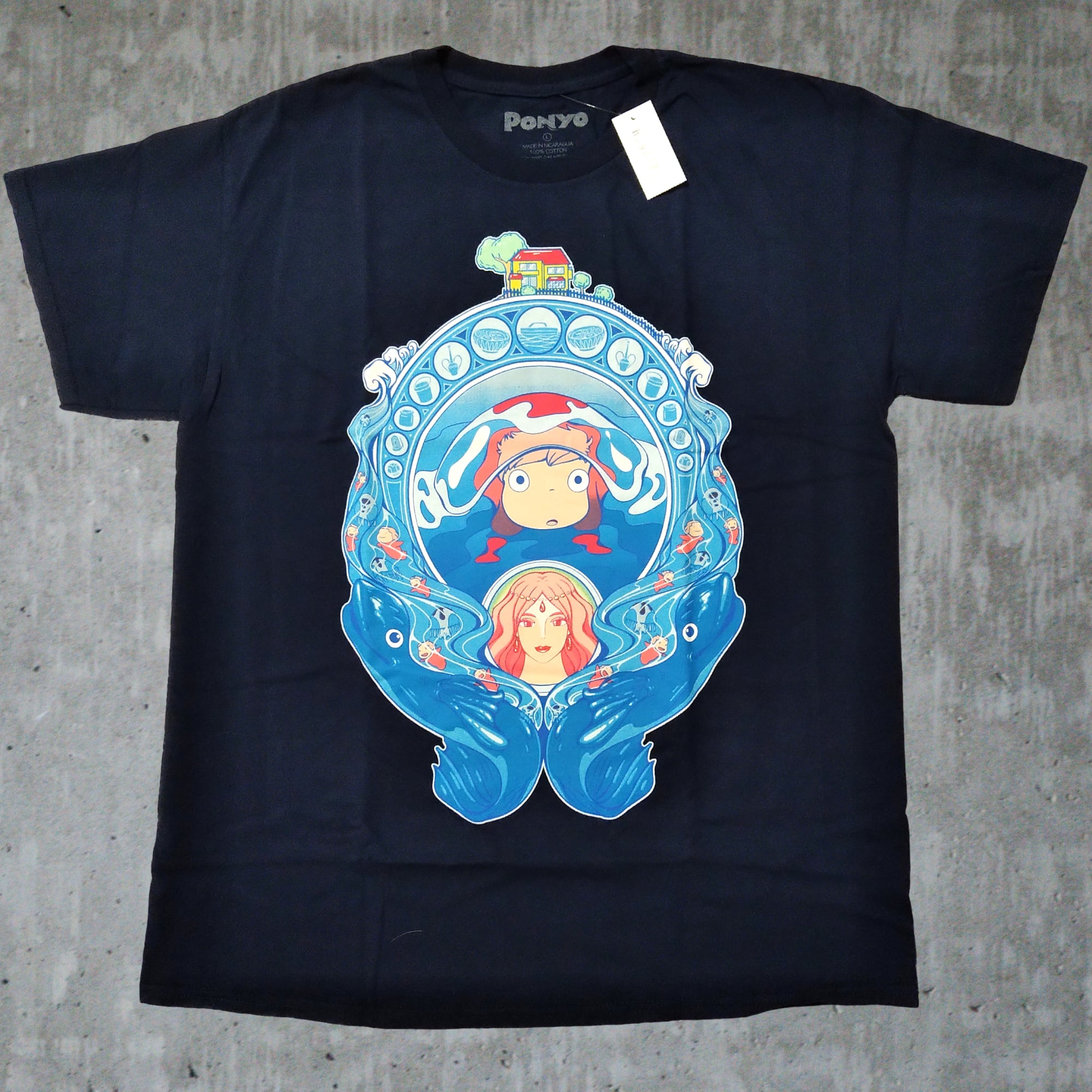 ダンダダン Tシャツ Lサイズ 黒 オカルン アニメTシャツ 未使用新品