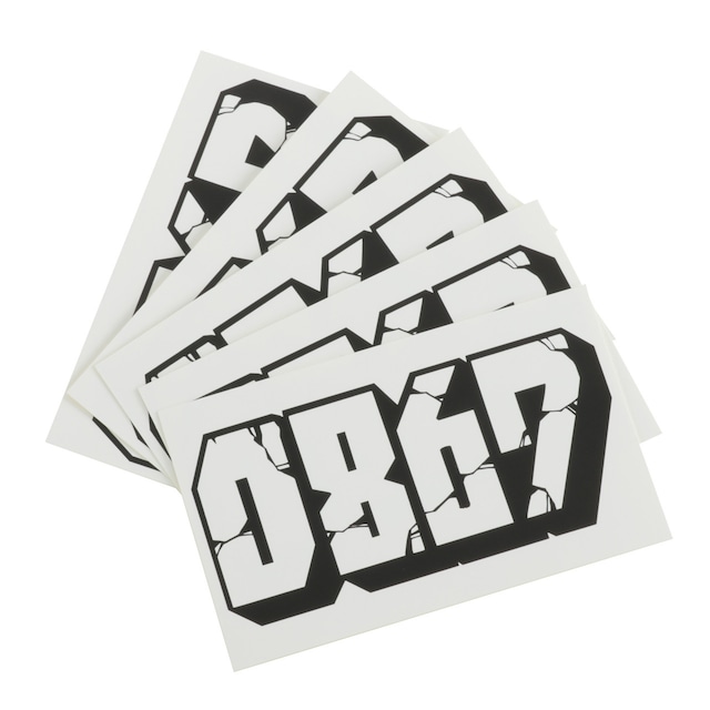 0867 / 4 Sticker Pack (Set of 4 Stickers) / Blockbuster