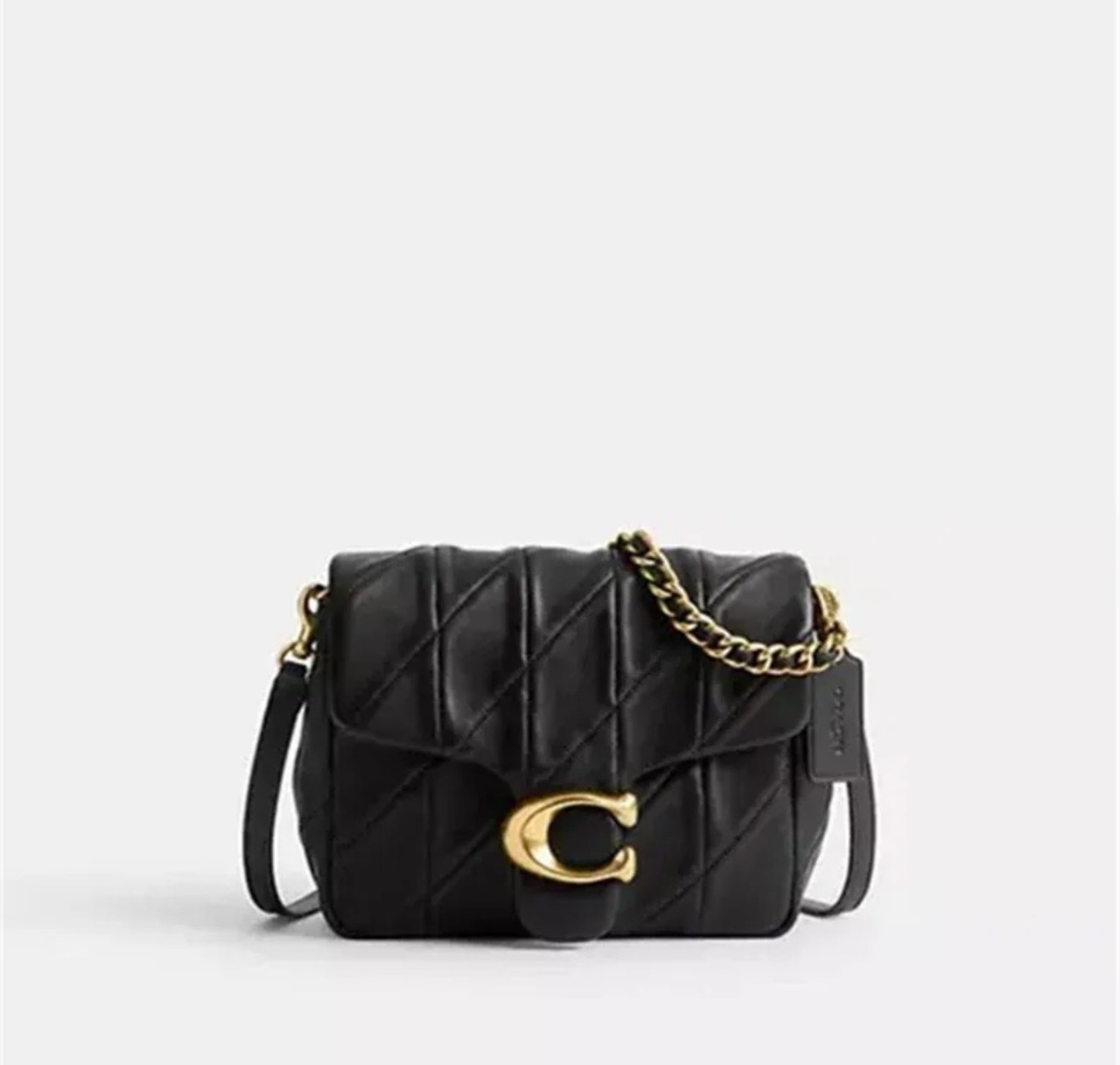 COACH タビーキルティング ショルダーバッグ ブラック | R2 Japan 
