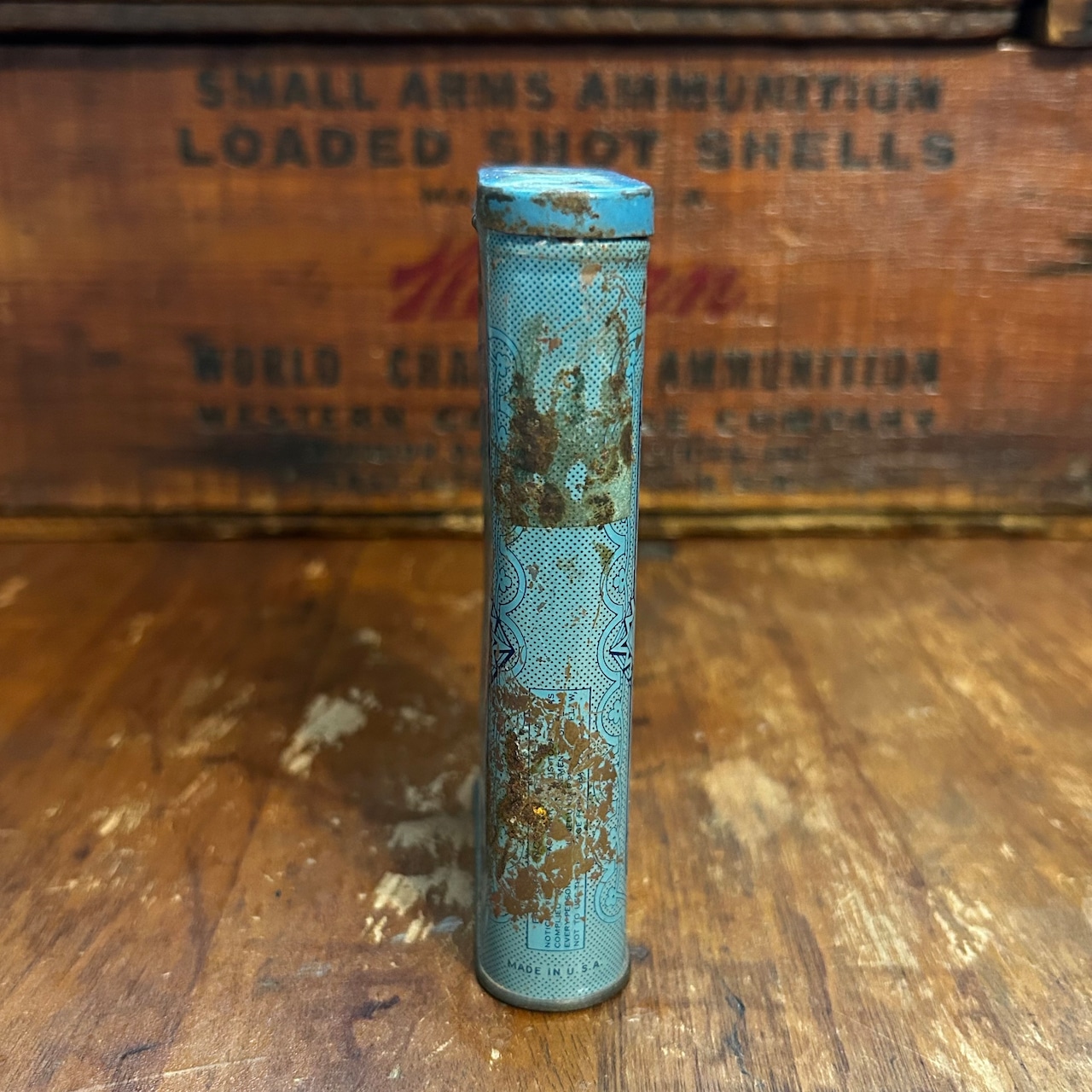 1930s エッジワース ヴィンテージ タバコ缶 Larus & Bro. Co. EDGEWORTH READY-RUBBED Vintage Tobacco Tin T-765