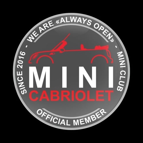 ゴーバッジ(ドーム)（CD1125 - CLUB MINI Cabrio (Convertibles)） - 画像1