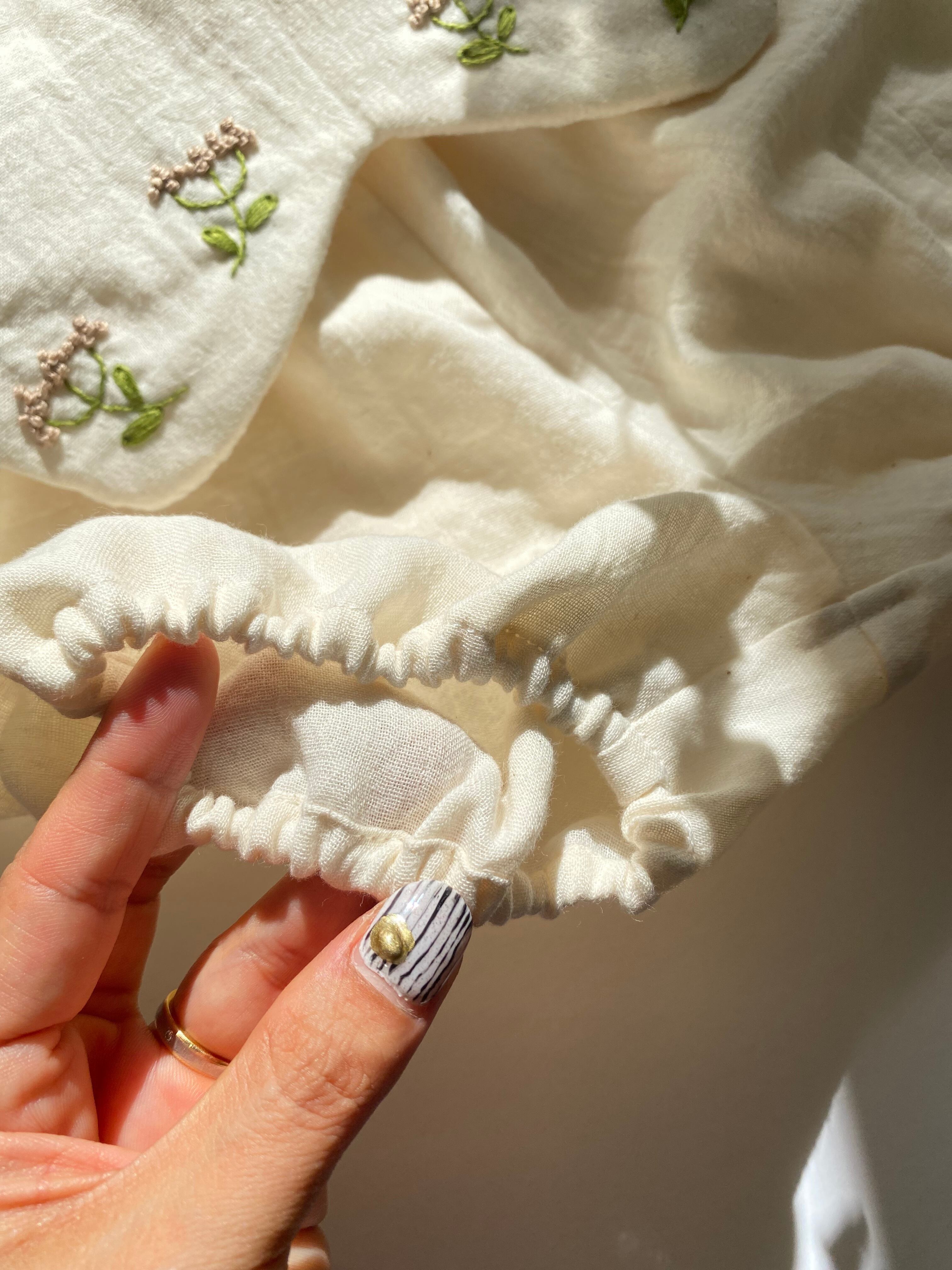 【送料無料】つけ襟スタイ&カボチャパンツ(グレーチェック) 送料無料】つけ襟スタイ&カボチャパンツ(グレーチェック)