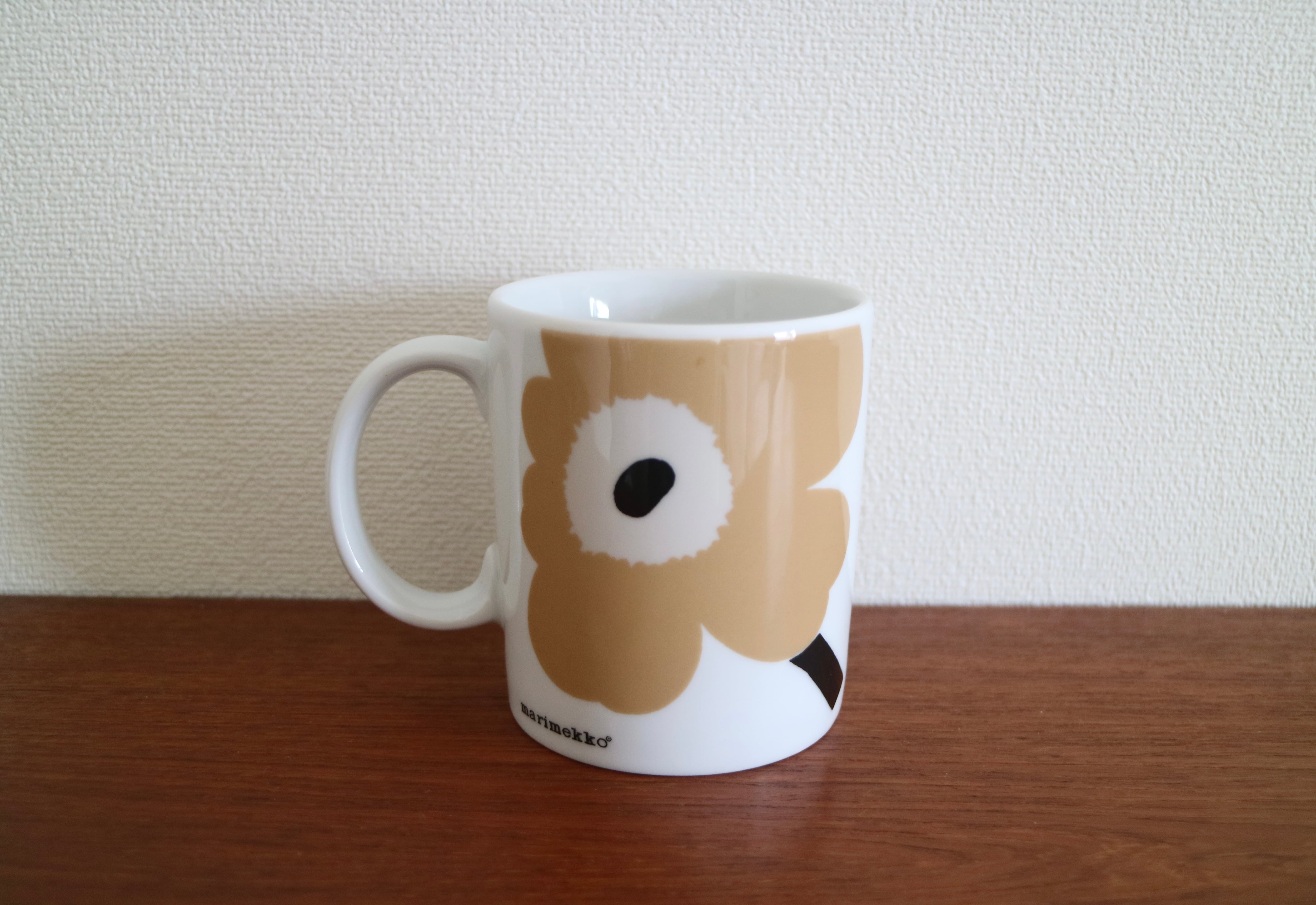 marimekko マリメッコ / UNIKKO ウニッコ / ベージュ 廃盤マグカップ