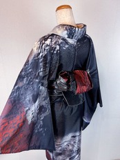【即納品有】メンズ・レディース Rumi Rock × ヱヴァンゲリヲン新劇場版キモノ　月面基地　[ B580 C122 C123]