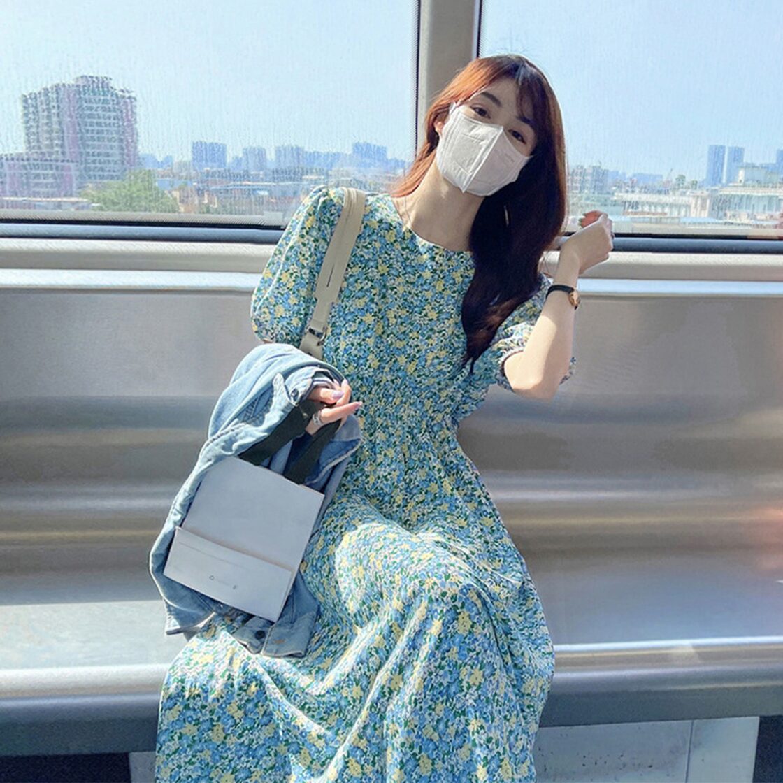 花柄 ロングワンピース レディース 春夏 | Pay ID