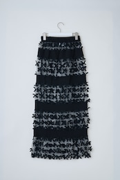 Ribbon tulle skirt
