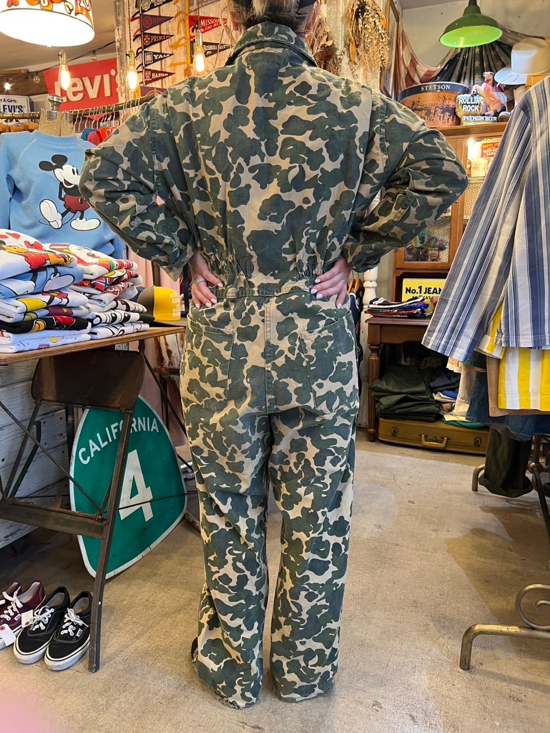 60's Bullseye Bill Duck Hunter Camouflage All In One | BLUE VALENTINE