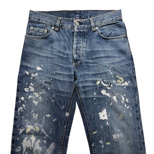 archive 1999’s HELMUT LANG paint denim pants