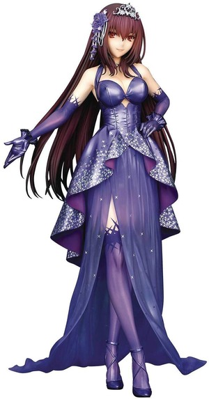 【特価処分】キューズQ Fate/Grand Order ランサー/スカサハ 英霊正装 1/7スケール PVC製 塗装済み 完成品 フィギュア