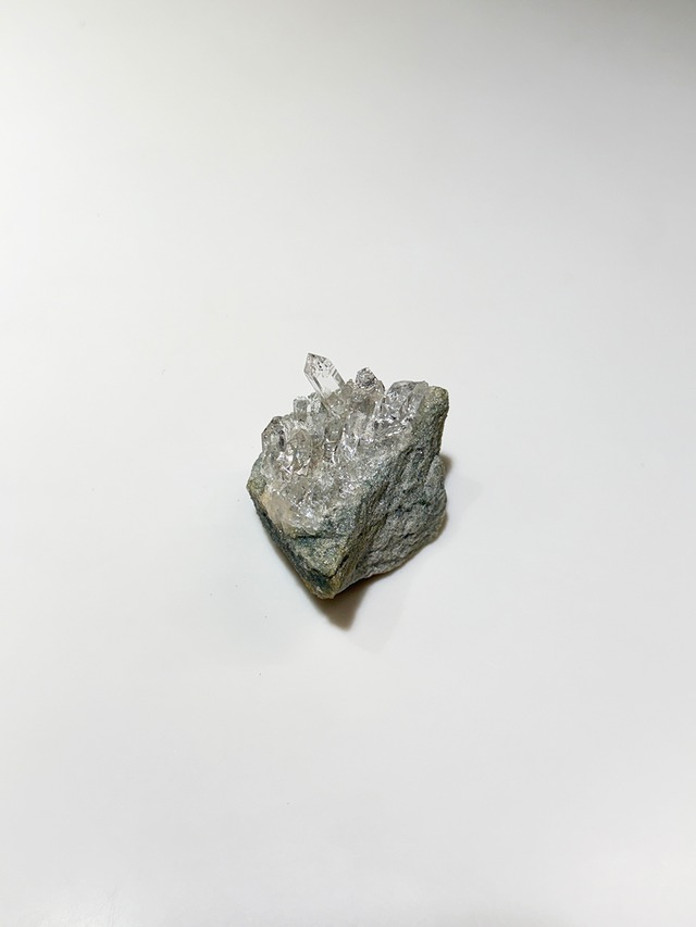 クォーツクラスター×クローライト【ML-0118】インド マニハール