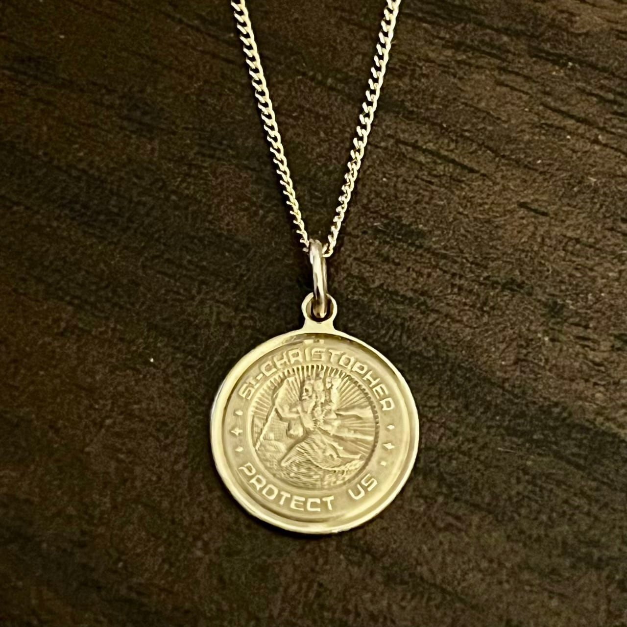 TIFFANY & Co ティファニー SAINT CHRISTOPHER コインネックレス 925  