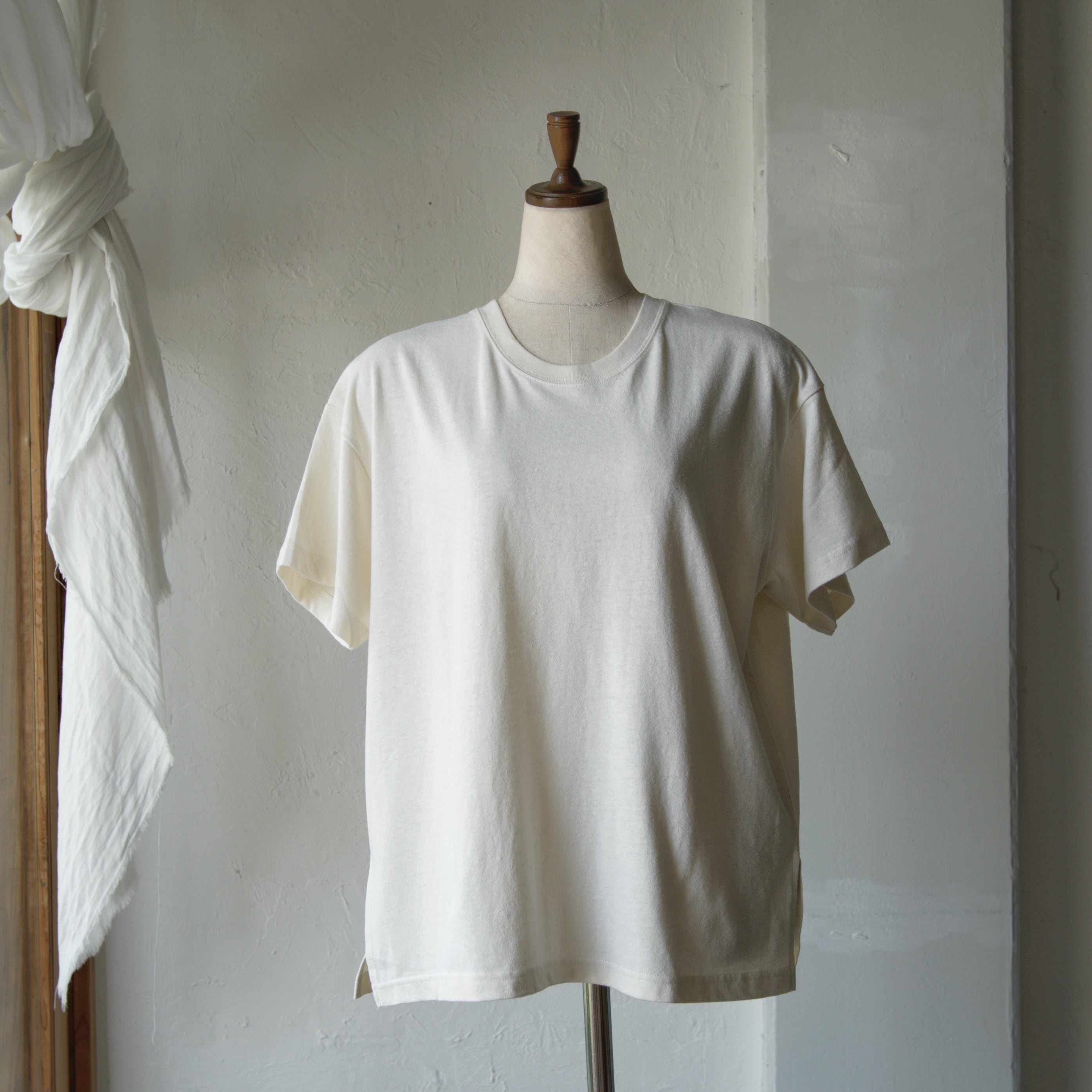 Slit Wide Tee/A HOPE HEMP