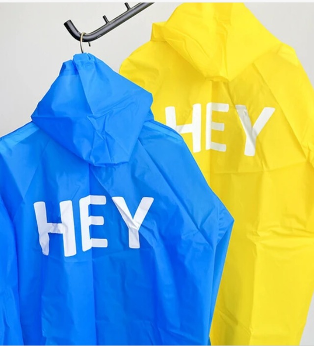 レインコート（フェスやレジャーに大活躍！）　レイングッズ　ユニセックス　カラーレインコート