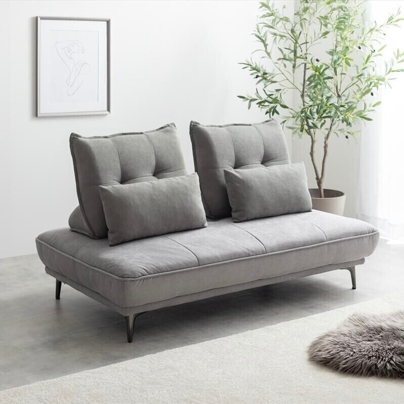 2人掛けアイランドソファ+自立式背もたれクッション2個 | Voila