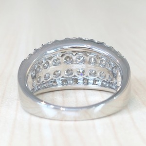 ✨キラキラ✨合計2ct❣️ダイヤモンド ダイヤ Pt900 リング 指輪