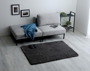 ふわふわシャギーラグ 200×250cm