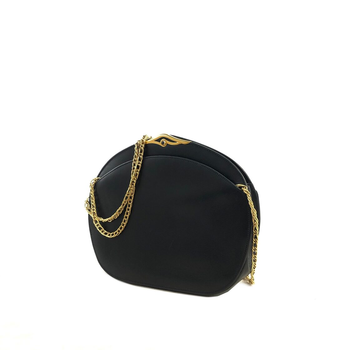 Cartier カルティエ サファイアライン レザー チェーン ショルダー 