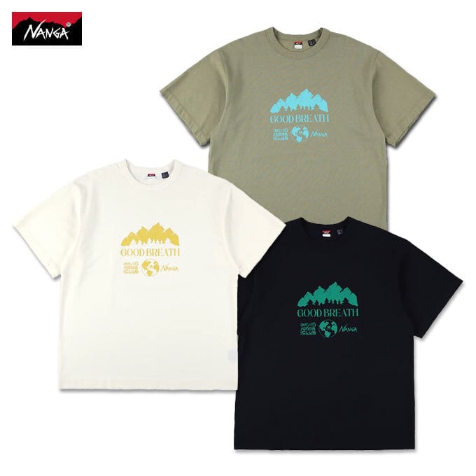 NANGA×JERRY UKAI ECO HYBRID SLEEPING JERRY MARQUEZ TEE Tシャツ