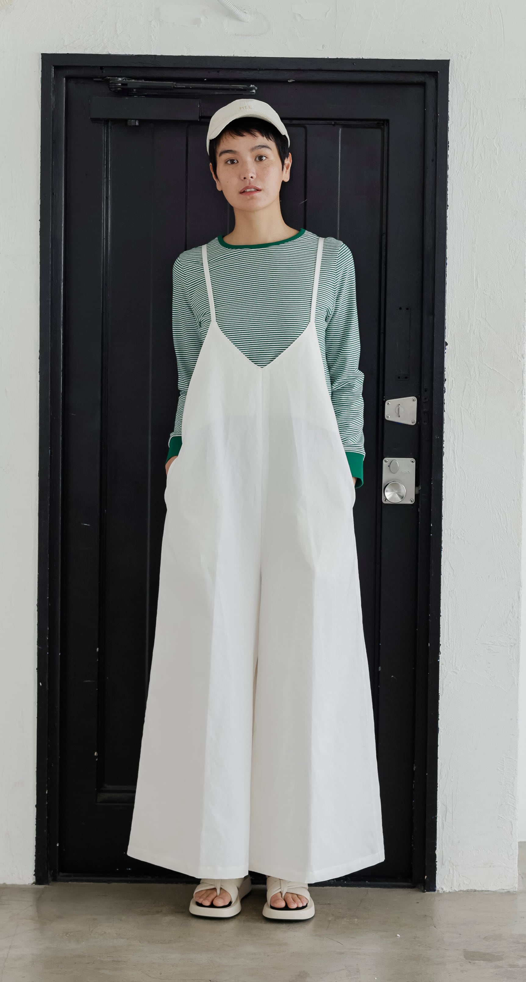 CFS8-06 【縫い代付き型紙】サロペットパンツ by 加藤容子さん／COTTON