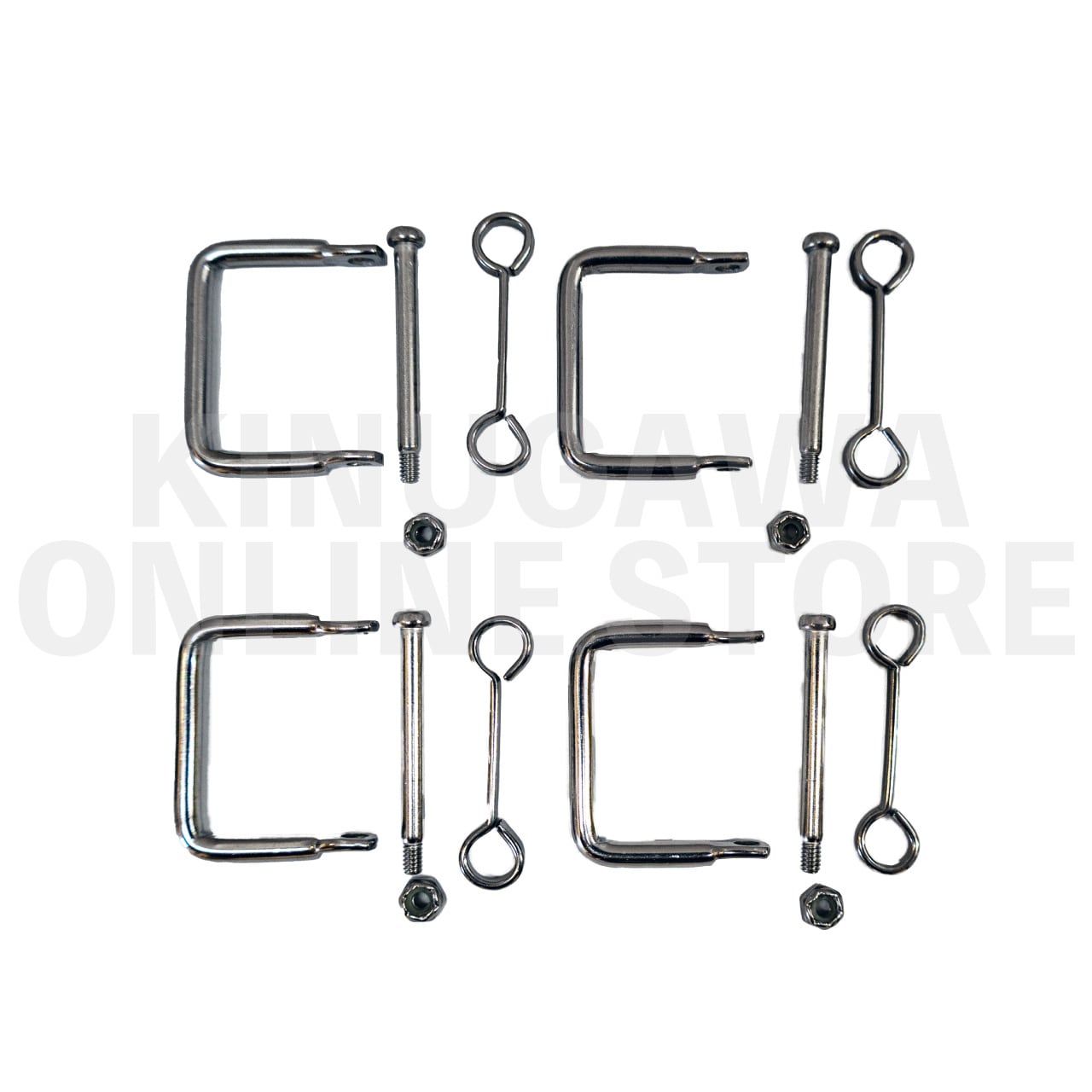 ジェットフィンストラップ用バックルセット（ペア） SCUBAPRO　ダイビングフィンパーツ