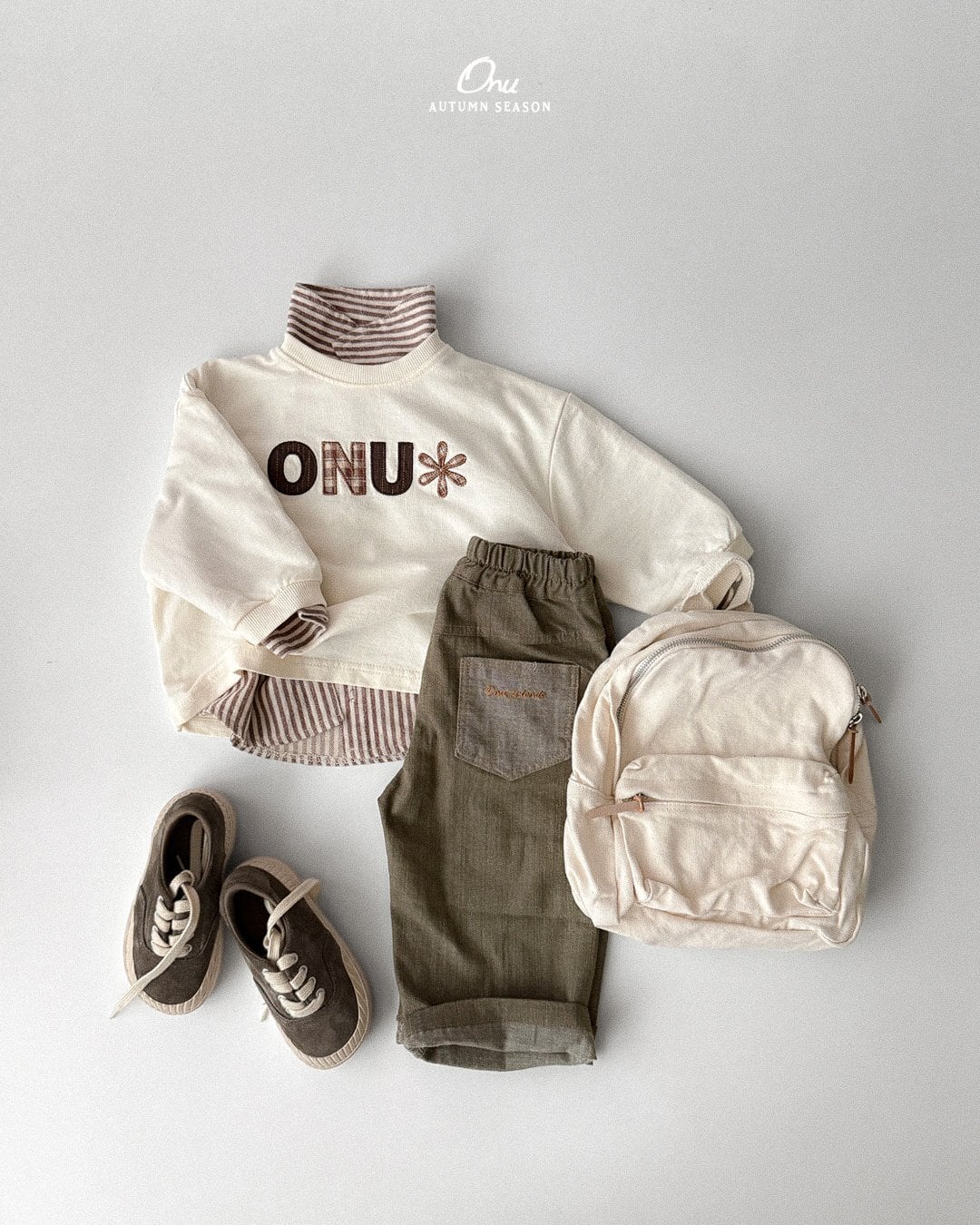 送料無料【予約】/ 刺繍パッチTシャツ / ONU