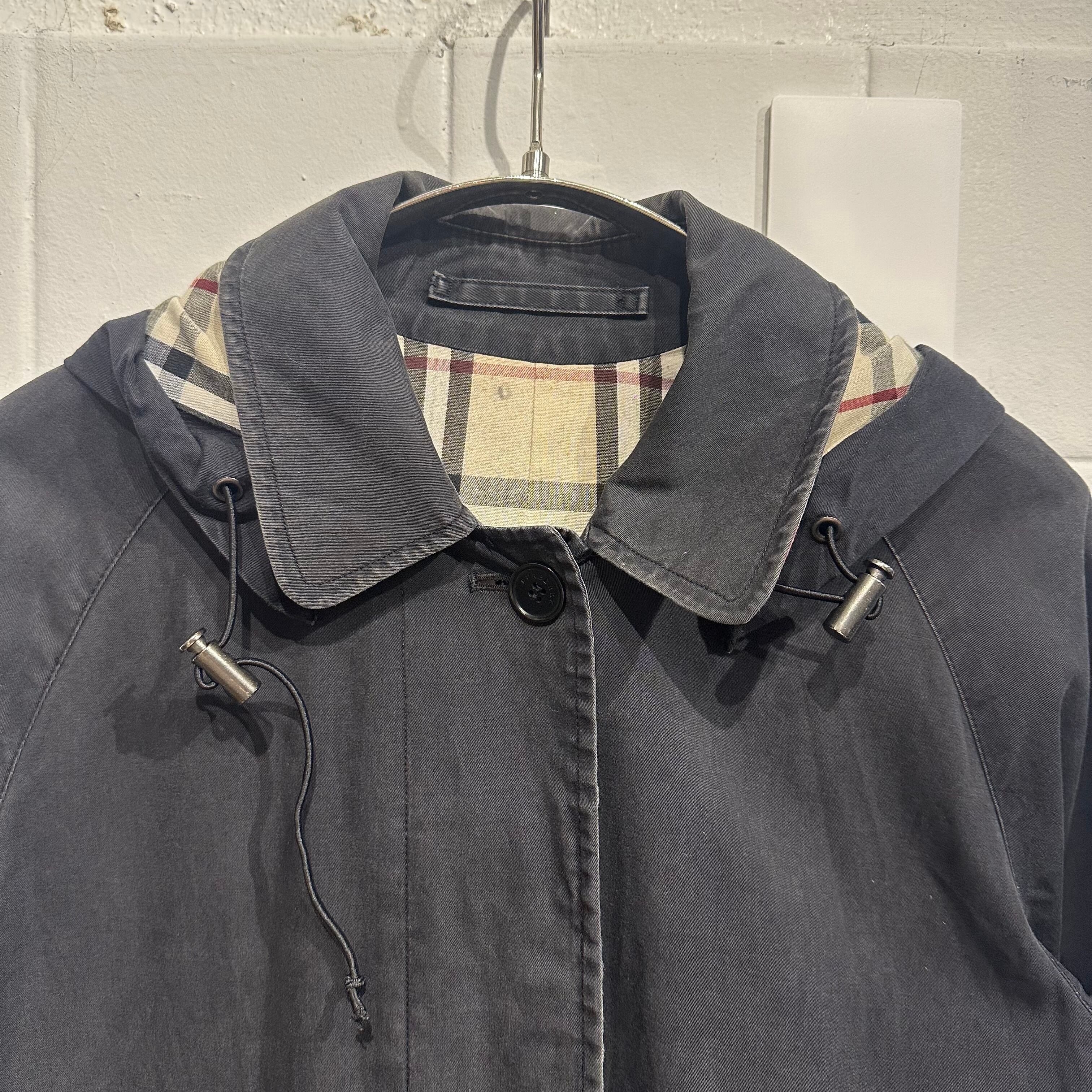 00s BURBERRY COAT BLK | BerBerJin / & BerBerJin