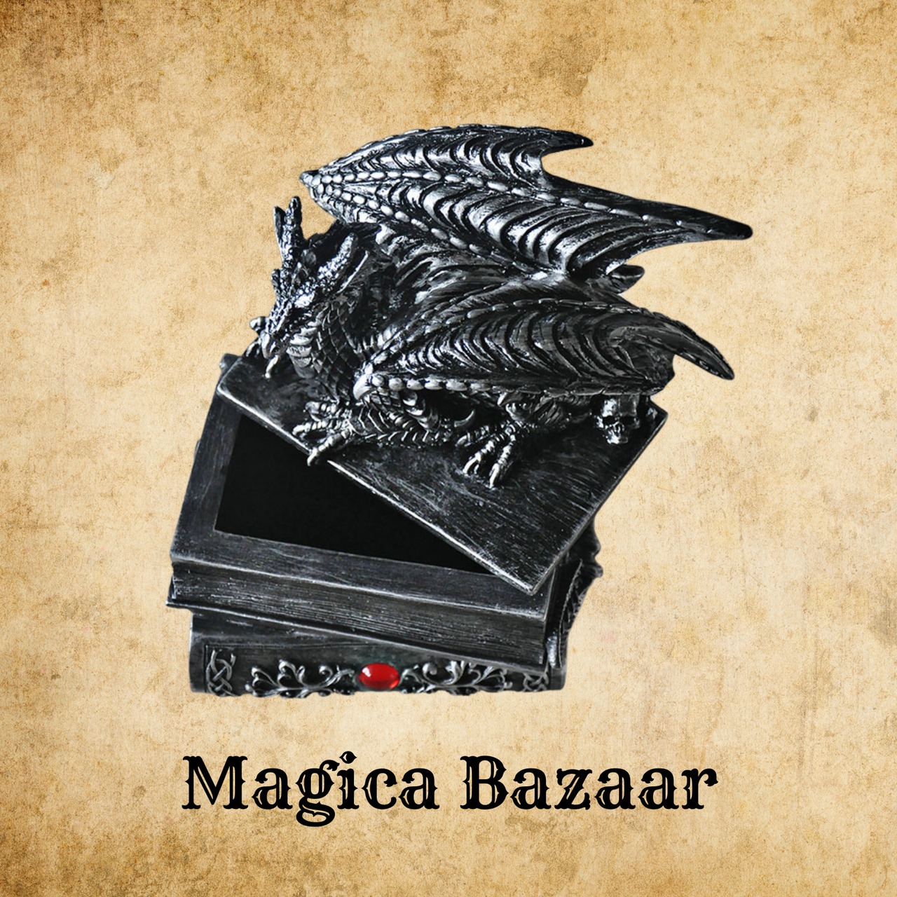 魔導書の番人〜ドラゴンのジュエリーケース〜M23Z012