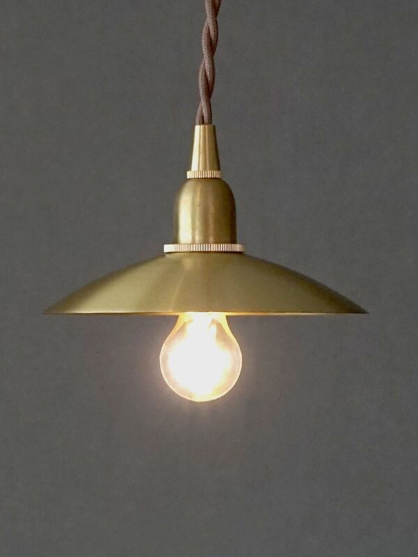 PENDANT SET E17]ピエニ ブラスシェード-サークル-SET/照明/真鍮