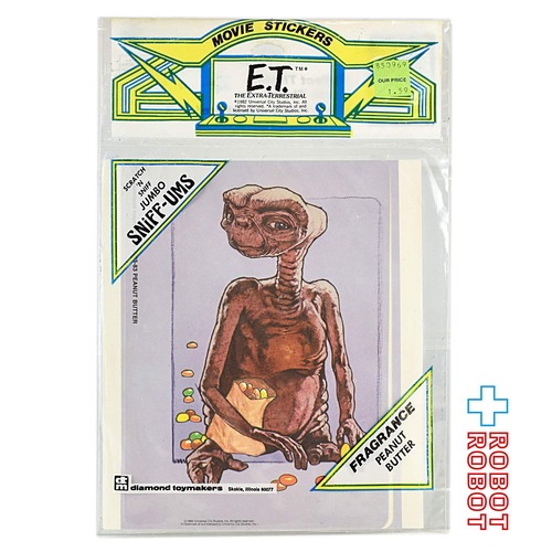 E.T. 匂い付きステッカー ピーナッツバター