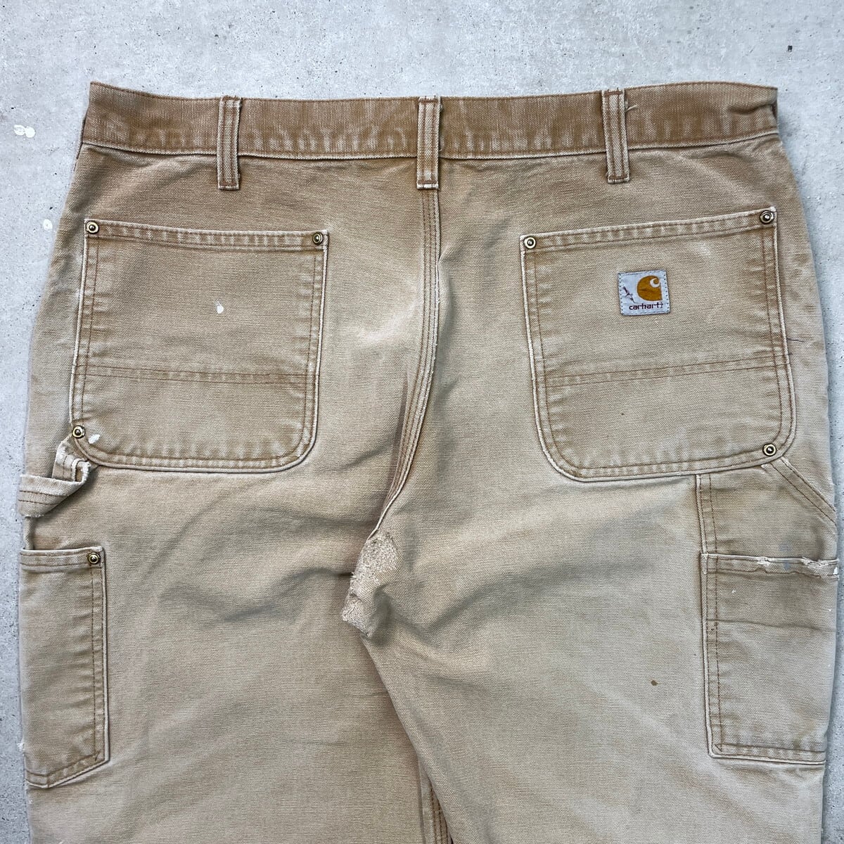 00s Carhartt ベージュ ダブルニーパンツ 00's Carhartt ダブルニーパンツ ベージュ 32×30 中古・古着通販