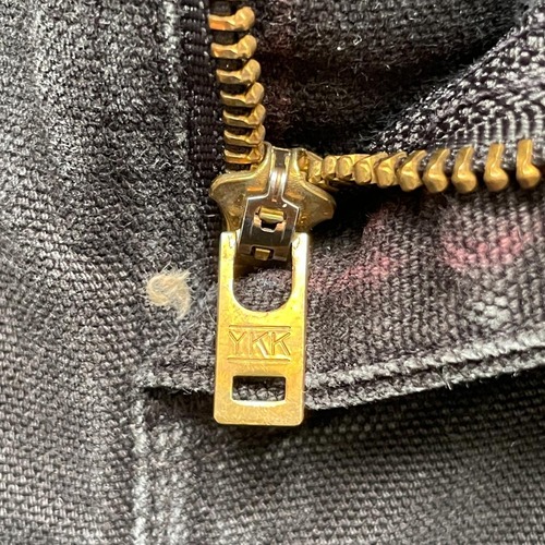 USA製 ブラック ダブルニー Carhartt B01-BLK 34×34 詳細写真8