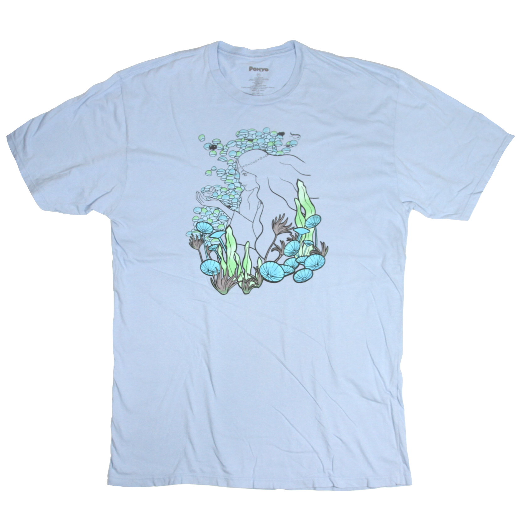 USED【2XL】PONYO 崖の上のポニョ グランマンマーレ Tee / ©2020