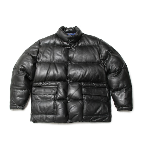 PaulSmith R.Newbold LambLeatherFeatherDownJacket