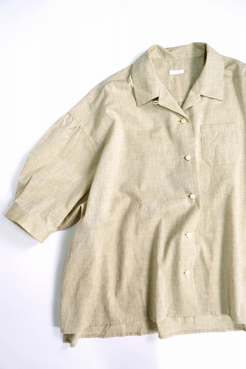 OG Co. Li. Chambray Open Collar Shirt
