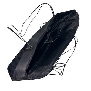 PRADA black seer nylon tote bag
