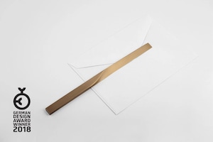 Curve Letter opener(Aged brass)