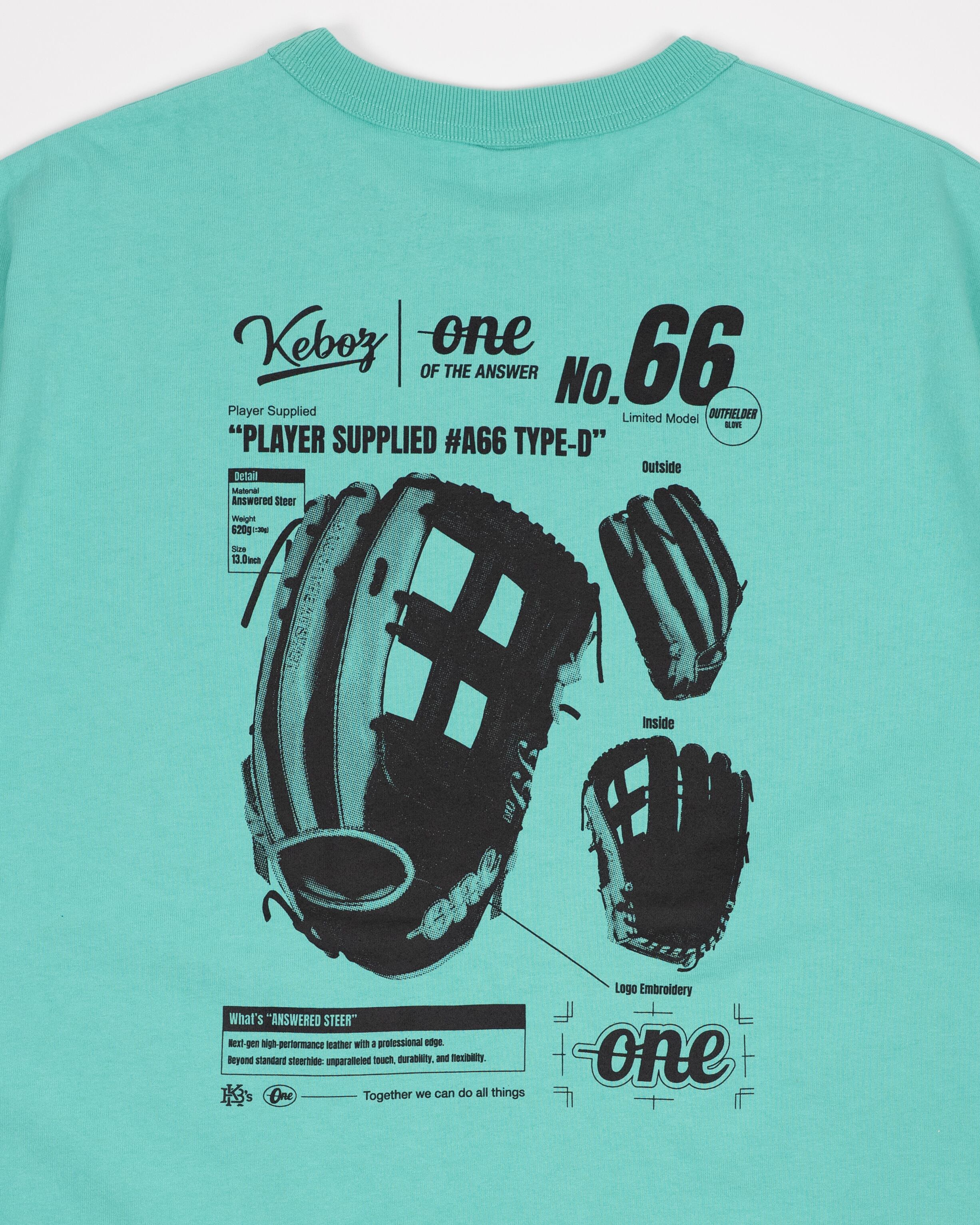 【受注生産】KEBOZ × ONE OF THE ANSWER | BLUEPRINT TEE (#66)