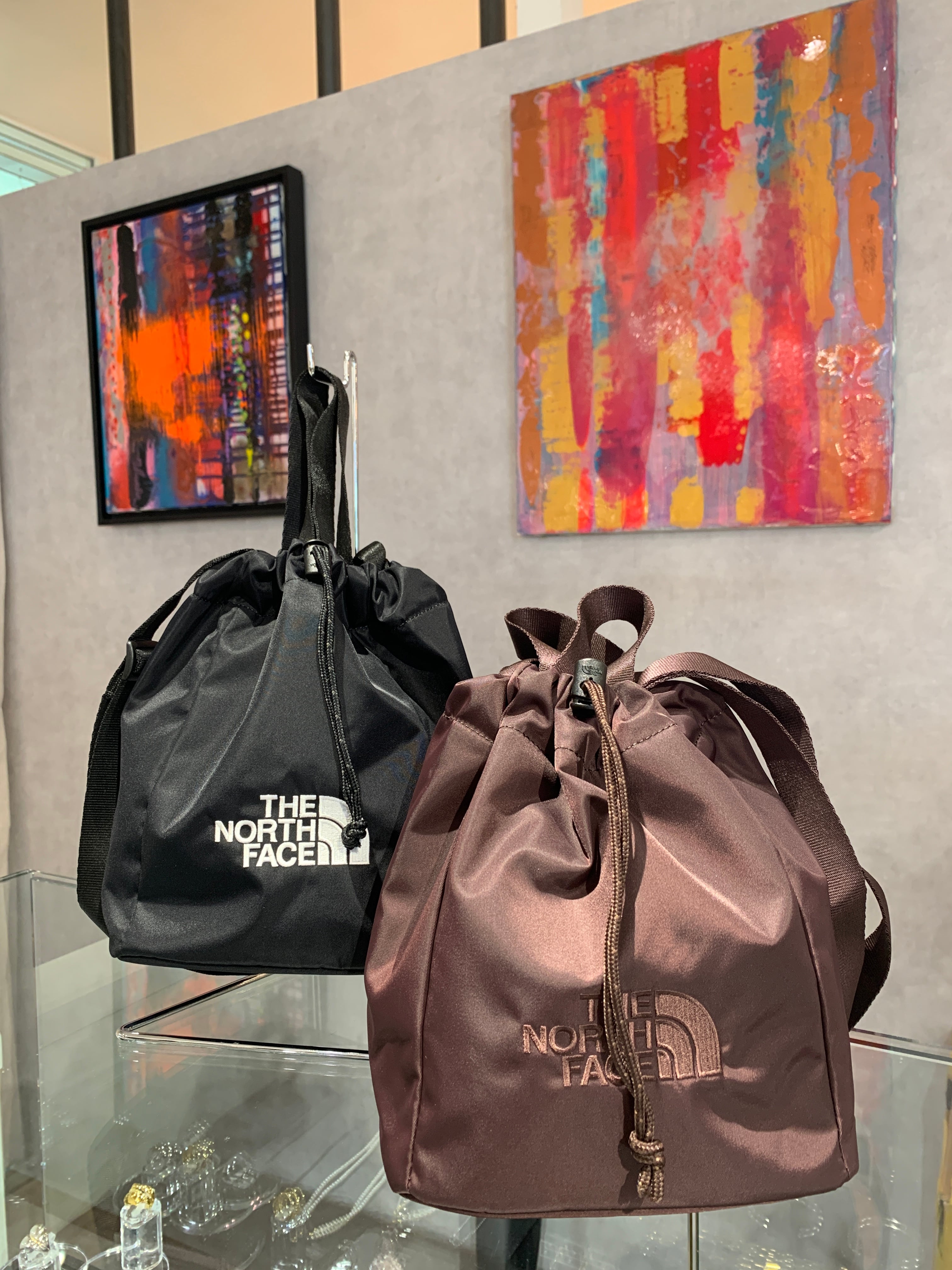 ★THE NORTH FACE★ White Label Bucket Bag Mini BLACK NN2PR25 THE NORTH FACE WHITE LABEL bucket bag mini | peache select