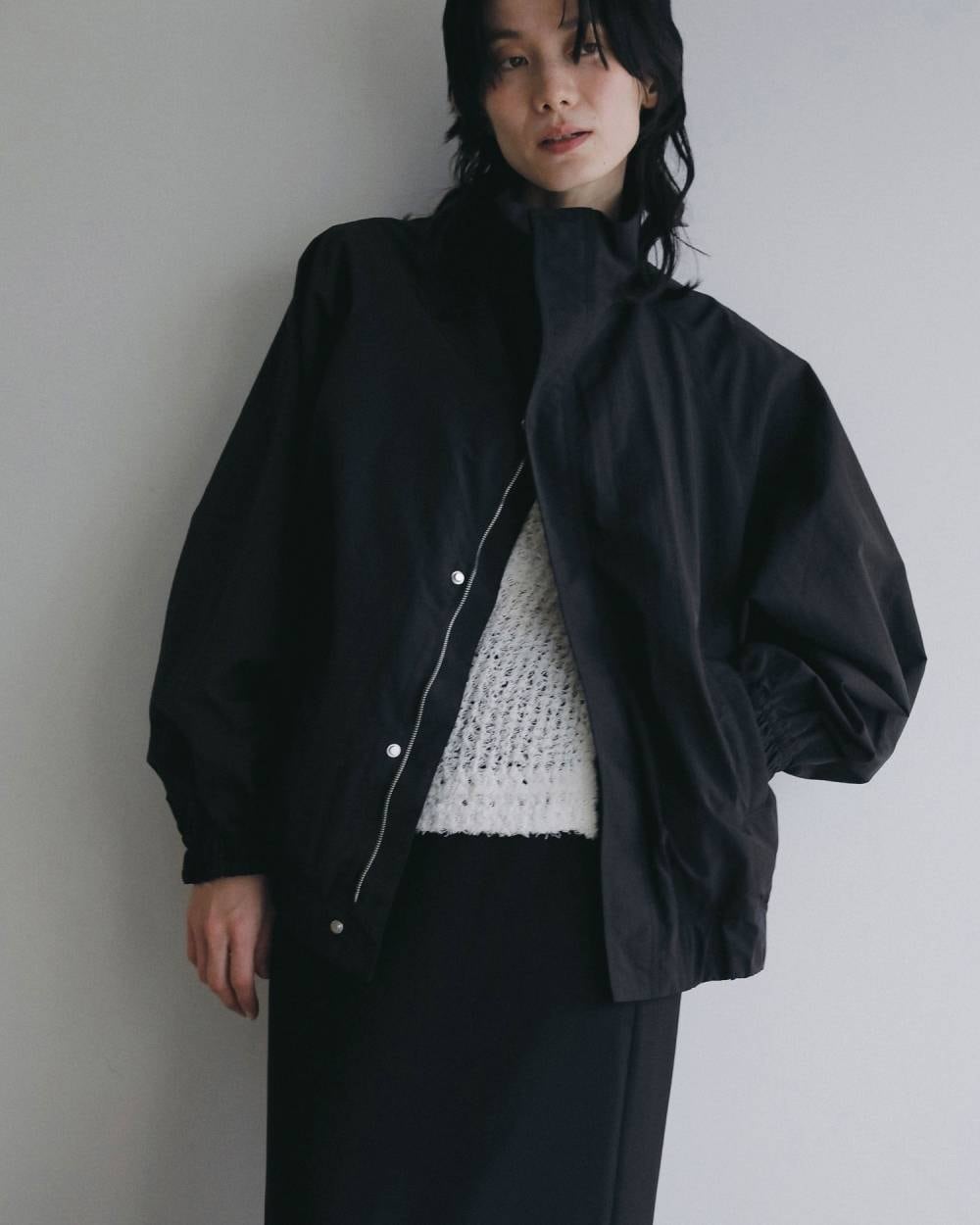 anuke 】Standcollar Zip Blouson | valance 福井｜レディース